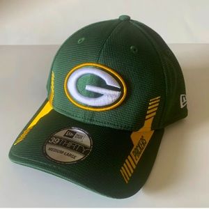 Green Bay Packers Cap / Hat, 39Thirty, NewEra, MEDIUM-LARGE, NFL Football, NEW!